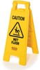 Rubbermaid® inCaution Wet Floorin 2-Sided Safety Sign - 611277 - Image Supply, Inc.