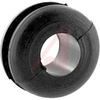 Hole Grommet,Black,1M/Bag,Flex Vinyl RMS-262,9/16in OD,1/4in ID,0.37in Hole - 70208576 - Allied Electronics, Inc.