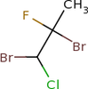 1,2-Dibromo-1-chloro-2-fluoropropane -- 1100-F-19 - Image