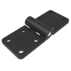 Surface Mount Hinge, 80 mm size, with Mounting Holes, Steel, Black Powder coated - EH-DHIMC-80200 - Southco