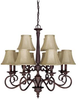 3147MBZ-423 Mid. Chandeliers-Candle - 782814 - Capital Lighting, Inc.