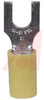 Terminal; Fork; 12 to 10 AWG; 0.210 in.(Max.); Copper; Tin; Nylon; #10; Fork - 70091902 - Allied Electronics, Inc.