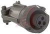 connector,metal circular,str plug w/cable clamp,size 10sl,3#16 solder socket con - 70143546 - Allied Electronics, Inc.