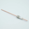 Power Feedthrough, 5000 Volts, 50 Amps, 1 Pin, 0.094″ Copper Conductor, 0.435″ Dia Stainless Steel Weld Adapter - A0069-5-W - MPF Products, INC.