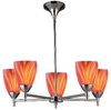 10155/5PC-M Mid. Chandeliers-Glass Up - 638204 - Capital Lighting, Inc.