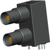 75 OHM DUAL PORT BNC R/A JACK -- 031-70507 - Image