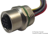 Sensor Cord, 12P, M12 Rcpt-Free End; Connector To Connector Harting - 53Y3512 - Newark, An Avnet Company