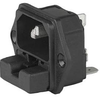 Iec C14 Inlet, 10A, 250Vac, Qc, Panel; Connector Type Schurter - 99F8451 - Newark, An Avnet Company
