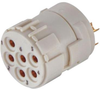 Sensor Conn Insert, M23, Socket, 6Pos; Product Range Harting - 07AH5544 - Newark, An Avnet Company