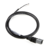 Amphenol Sine Systems AT04GY-2P-N-TPE-M1, 2-Way AT Receptacle Connector Single-Ended Molded Cable Assembly, 1 Meter Length -- 39280