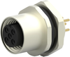 Sensor Connector, M12, Rcpt, 5Pos, Panel; Product Range Te Connectivity - 13AC0895 - Newark, An Avnet Company