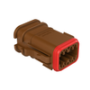 Rectangular Connector Housings - 889-AT06-08SD-OMRDBRN-ND - DigiKey