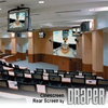Rigid Rear Diffusion Projection Screen -- Cinescreen