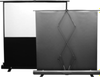 Manual Pull-Up Screen -- Porta-Vu Traveller