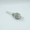 Power Feedthrough, 2000 Volts, 3 Amps, 4 Pins, 0.094″ Stainless Steel Conductors, 1.0″ Baseplate Bolt - A0528-3-BP - MPF Products, INC.