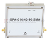 40 dB Gain High Power GaAs Amplifier at 10 Watt P1dB Operating from 1.2 GHz to 1.4 GHz with SMA Input, SMA Output -- SPA-014-40-10-SMA