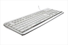Waterproof Full-Travel Keyboard - White - EKFT-108 - WETKEYS, LLC