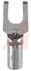 Terminal, Fork; Non-Insulated Block Fork; 16 to 14 AWG; 0.09 in.; ETP Copper; 6 - 70113669 - Allied Electronics, Inc.