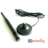 925MHz 5dBi Rubber Magnetic Antenna With RG174 Cable (L -3Mtr) + SMA Male St. Connector - ET-9255RM-1L3-SMS-BR5 - Eteily Technologies India Pvt. Ltd.