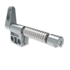 Constant Torque Hinge, Counterbalanced, Asymmetric, Forward Torque 2.3 N-m , Reverse Torque 1.5 N-m , Rivet / Screw , Zinc Alloy, Natural - ST-12C-200FA1-33 - Southco