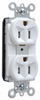 Duplex/Single Receptacle -- PT5262-W - Image