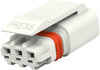 Plug Housing, 3Pos, Thermoplastic, White; Product Range Te Connectivity - 10AC9825 - Newark, An Avnet Company
