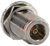connector,rf coaxial,n commercial blkhdjack,solder/solder,for 0.085 semi-rigid - 70142955 - Allied Electronics, Inc.