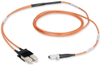 MT-RJ Fiber Cable, MT-RJ to SC Duplex, 3-m, (9.8-ft.) - EFP082-003M - Visual Sound, Inc.