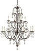 F1938/8+4MBZ Large Chandeliers-Candle - 762943 - Capital Lighting, Inc.