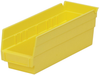 Akro-Mils 78 cu in Yellow Industrial Grade Polymer Shelf Storage Bin - 11 5/8 in Length - 4 1/8 in Width - 4 in Height - 1 Compartments - 30120 YELLOW - 30120 YELLOW - R. S. Hughes Company, Inc.