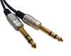 Adapter, Stereo 6.35Mm Plug-Plug, Blue; Connector To Connector Multicomp Pro - 38AC2200 - Newark, An Avnet Company
