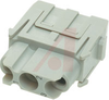 HAN MODULAR 3 C MODULE FEMALE 40A FOR 7. - 70104203 - Allied Electronics, Inc.