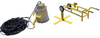 Explosion Proof Light - Portable Cart -18/24 Inch - 400 Watt Metal Halide - WITH Flange Mount Option -- EPL-TL-C-F