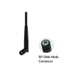 5.8GHz 3dBi Rubber Duck Antenna With RP SMA Male Movable Connector -- ET-583R-SMRMO - Image