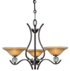 4484-167B 3 Light Chandelier - 4484-167B - Minka Group