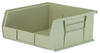 Akro-Mils Akrobin 50 lb Stone Industrial Grade Polymer Hanging / Stacking Storage Bin - 10 7/8 in Length - 11 in Width - 5 in Height - 1 Compartments - 30235 STONE - 30235 STONE - R. S. Hughes Company, Inc.