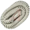 MODULAR HANDSET COIL CORD,12 FT.,WHITE - 70159805 - Allied Electronics, Inc.