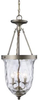 66301-3 Foyer/Hall Lanterns-Glass w/Frame - 606083 - Capital Lighting, Inc.