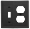 Standard Wall Plate - NP18BK - Hubbell Incorporated