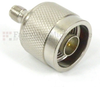 RP SMA Female (Jack) to N Male (Plug) Adapter, High Temp, 1.25 VSWR - SM5815 - Fairview Microwave Inc.