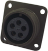 Circular Connector, Receptacle, Size 14S, 5 Position, Box; Military Specification Itt Cannon - 50F2534 - Newark, An Avnet Company