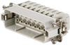 Heavy Duty Insert, Plug, 16+Pe, 20-12Awg; Product Range Weidmuller - 63AC9491 - Newark, An Avnet Company