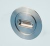 Subminiature D-type Multipin Feedthrough, 15 Pins, 500 Volts, 5 Amps per Pin, 2.95″ QF / KF Flange - A1529-2-QF - MPF Products, INC.