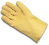 PIP 59-2170 Yellow Large Vinyl Supported Chemical-Resistant Gloves - Rough Finish - 9.4 in Length - 616314-04827 - 616314-04827 - R. S. Hughes Company, Inc.