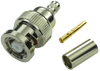 Rf/coaxial, Bnc Plug, Straight, 50 Ohm, Crimp; Connector Type Amphenol Rf - 89K6720 - Newark, An Avnet Company