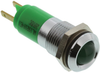 Panel Mount Indicator, Led, 14Mm, Green, 28V; Led Color Wamco - 86T5682 - Newark, An Avnet Company