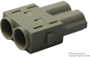Heavy Duty Insert, Plug, 2Pos, 25Mm2; Product Range Harting - 58T8040 - Newark, An Avnet Company