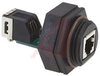 Connector; Receptacle; Nitrile Rubber; Panel Mount - 70042502 - Allied Electronics, Inc.