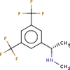 (S)-N-Methyl-1-[3,5-bis(trifluoromethyl)phenyl]ethylamine -- 3831-3-S1 - Image