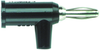 Banana Plug, Stackup, 15A, Screw, Blue; Gender Pomona - 51X1927 - Newark, An Avnet Company